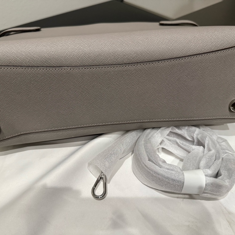 Michael Kors Silver Satchel Bag - Picture 6 of 6